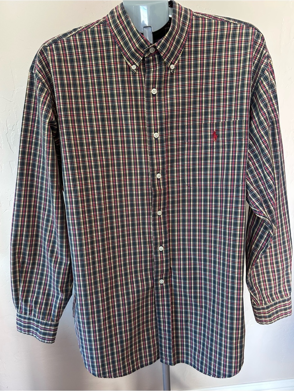 Ralph Lauren Multicolor Plaid Button-Down Shirt